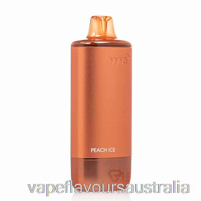 Vape Flavours Australia Vyve 10000 Disposable Peach Ice